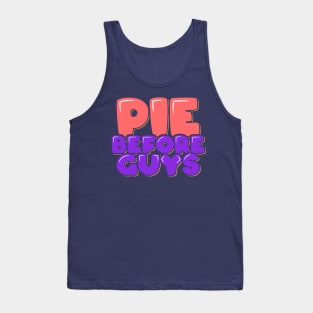 Funny Thanksgiving Pie Before Guys Tank Top